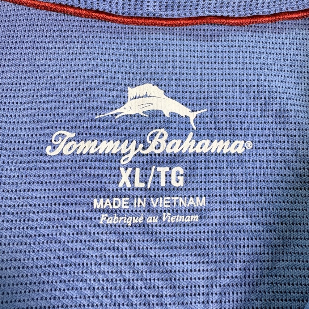 Tommy Bahama, Polo Shirt, Blue, XL, MSRP $98 - Picture 2 of 6